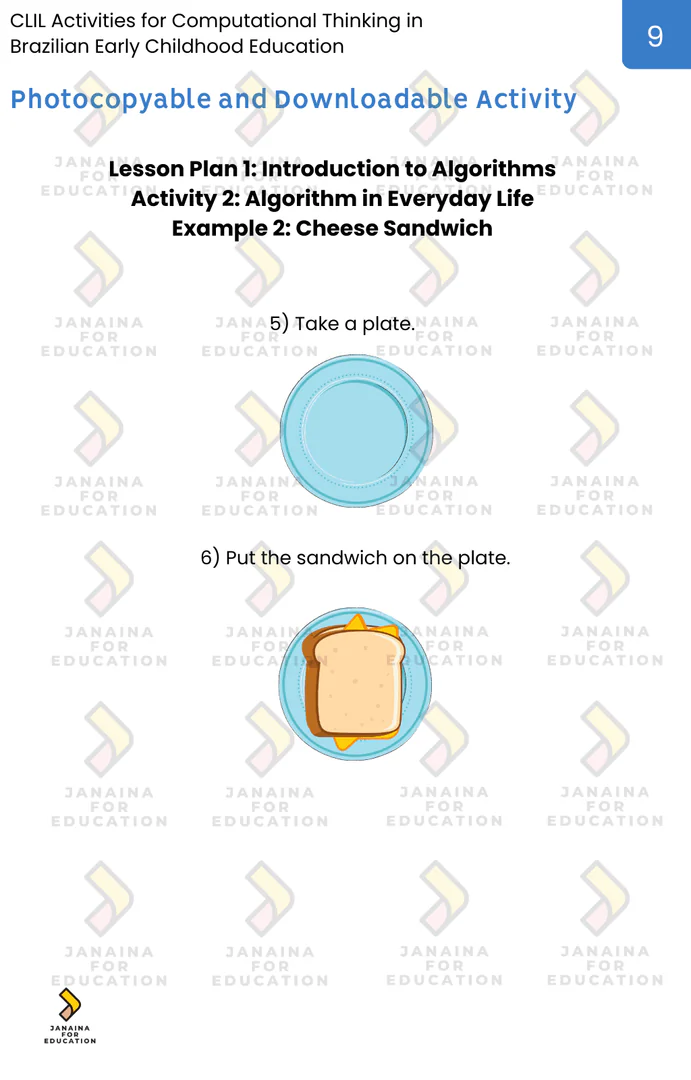Fun Lesson Plan about Logics/Algorithms for 4... | Tá Pronto
