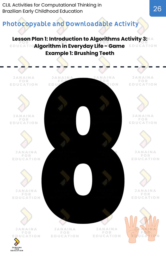 Number Fun In Algorithm Fun Lesson Plan about Logics/Algorithms for 4... | Tá Pronto