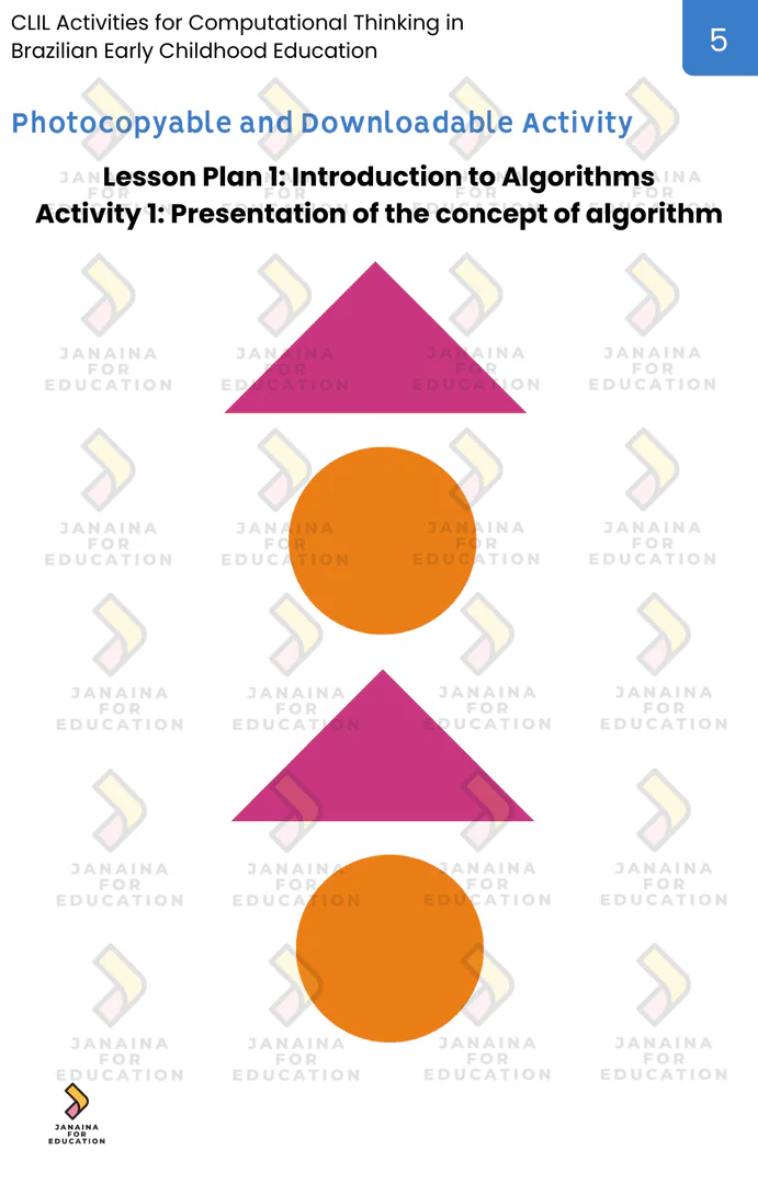 Fun Lesson Plan about Logics/Algorithms for 4... | Tá Pronto