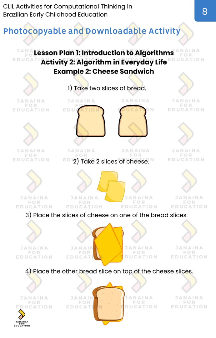 Fun Lesson Plan about Logics/Algorithms for 4... | Tá Pronto