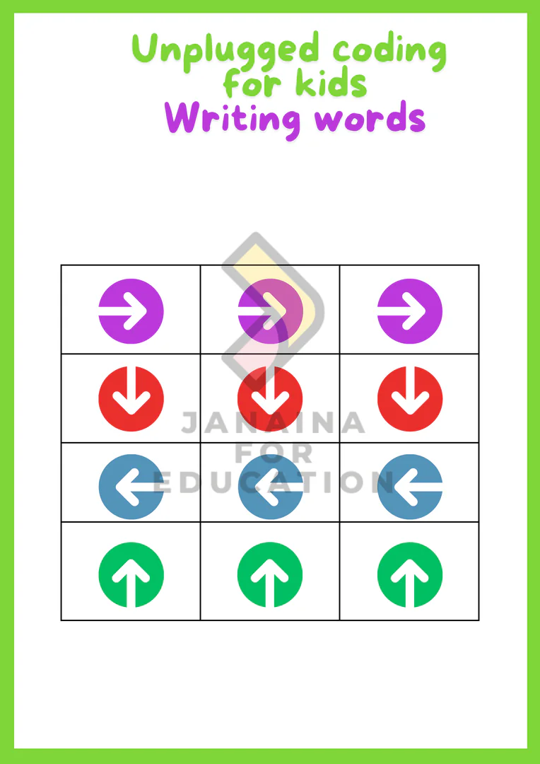 55 literacy and unplugged coding worksheets | Tá Pronto