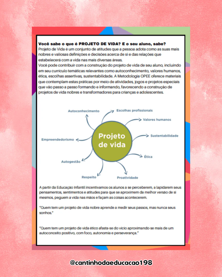 PROJETO DE VIDA | Tá Pronto