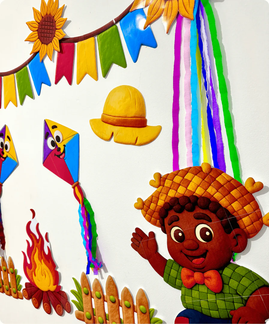 Painel Festa Junina para Imprimir | Tá Pronto