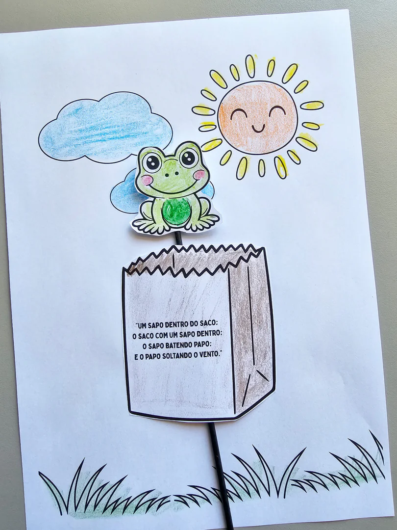 Atividade: O sapo dentro do saco | Tá Pronto
