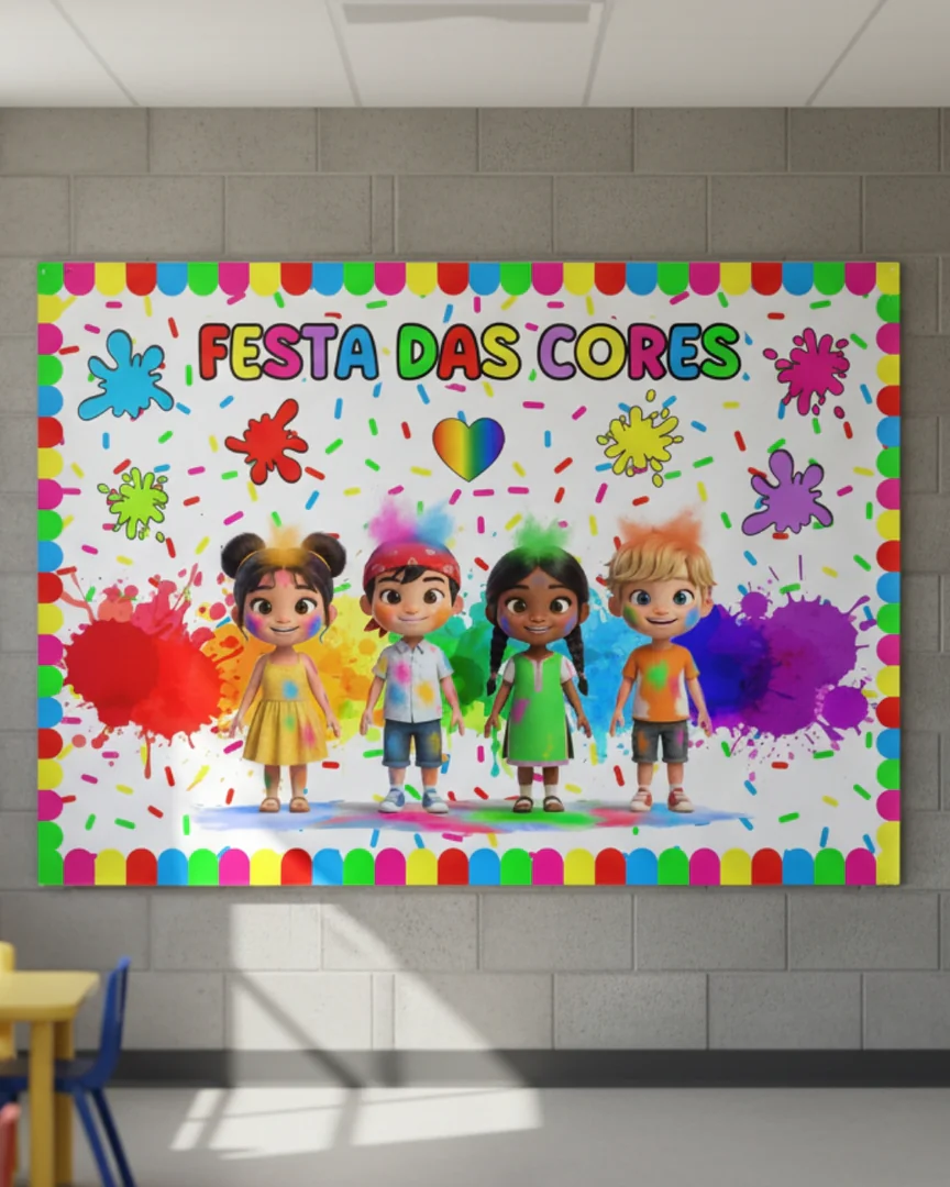 PAINEL FESTA DAS CORES | Tá Pronto