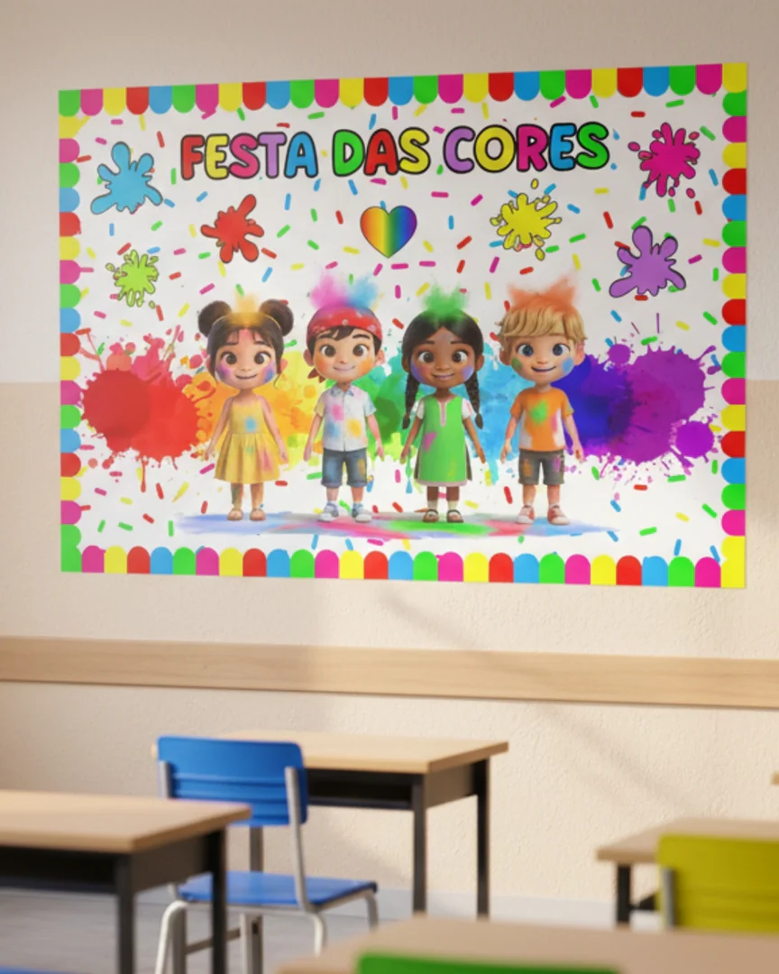 PAINEL FESTA DAS CORES | Tá Pronto