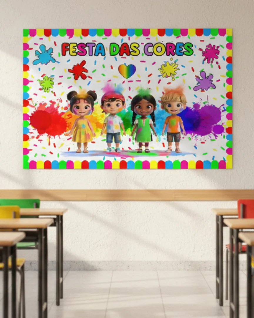 PAINEL FESTA DAS CORES | Tá Pronto