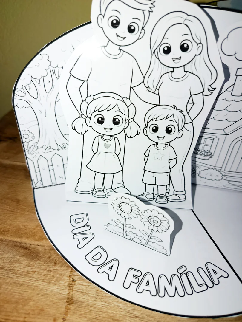 Atividade Interativa – Dia da Família | Tá Pronto