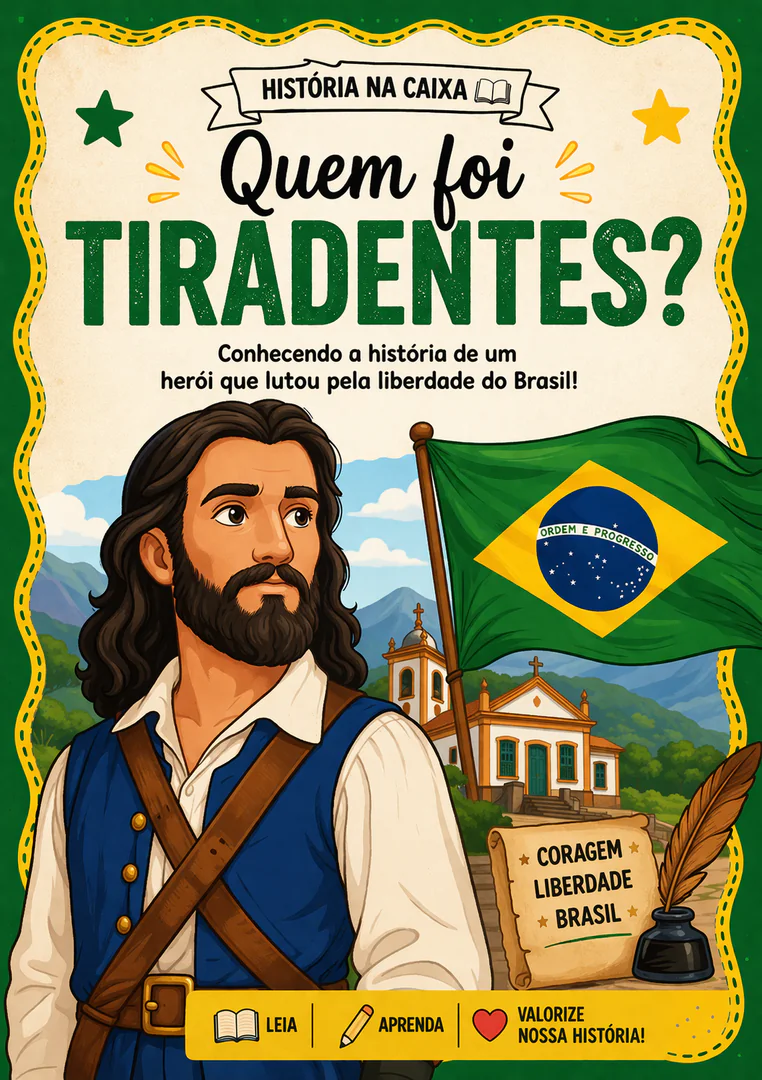História na Caixa - Quem foi Tiradendes? | Tá Pronto