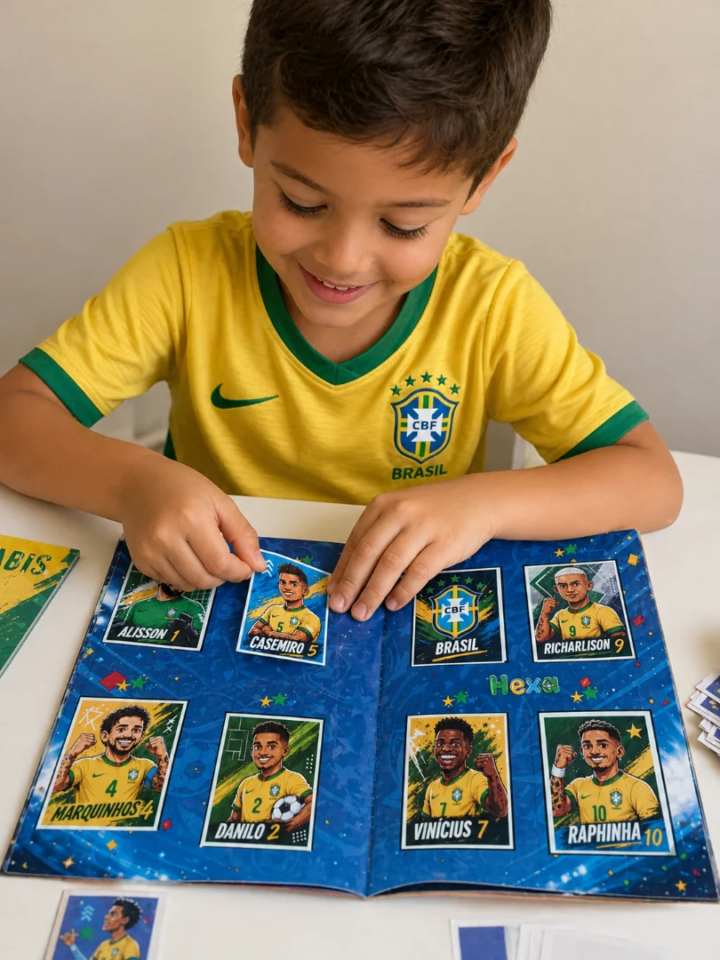 Álbum da Seleção Brasileira | Tá Pronto