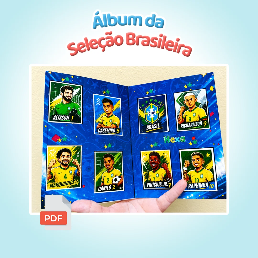 Álbum da Seleção Brasileira | Tá Pronto
